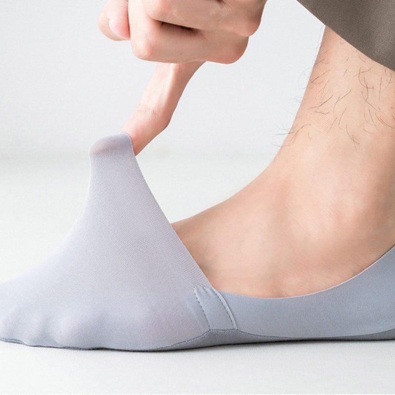 Invisible Non-slip Ice Silk Socks