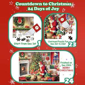 Advent Calendar Christmas Jigsaw Puzzles