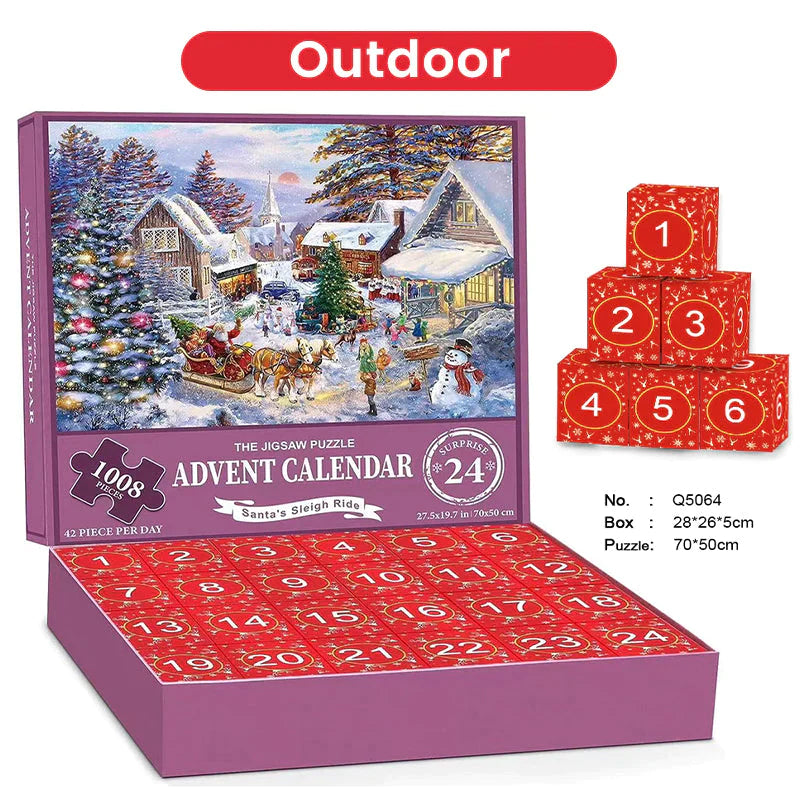 🧩🧩Advent Calendar 2023 Christmas Jigsaw Puzzles