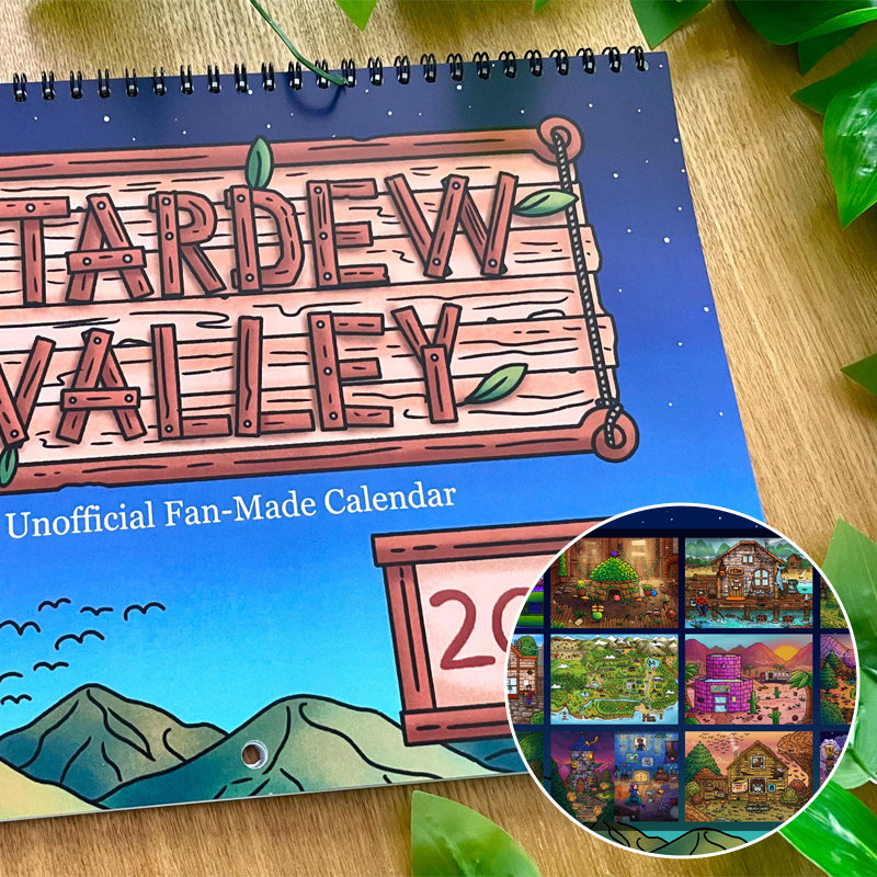 2025 Stardew Valley Fan Made Wall Calendar