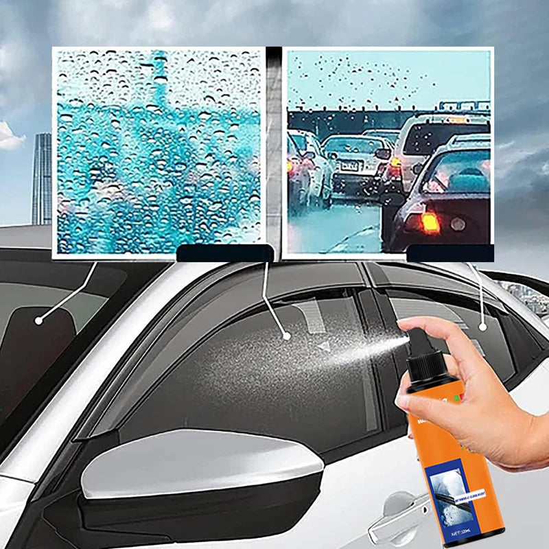 Car Glass Rainproof & Anti-Fog Cleaner Coating Agent