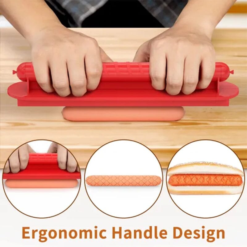 Perfect Criss-Cross Slots Hotdogs Slicer