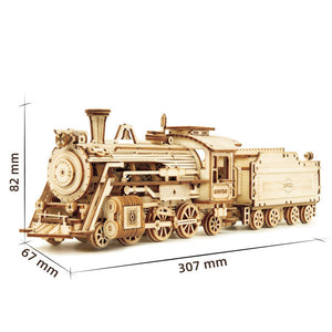 🚂Super Wooden Mechanical Model Puzzle Set