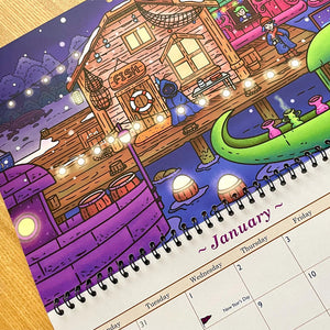 2025 Stardew Valley Fan Made Wall Calendar