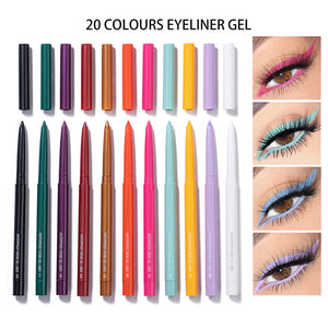 🔥20 PCS Colored Eyeliners Pencil Set