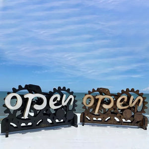 Revolutionary Open-Closed Signboard