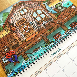 2025 Stardew Valley Fan Made Wall Calendar