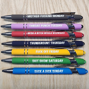 Funny Daily Pen Set