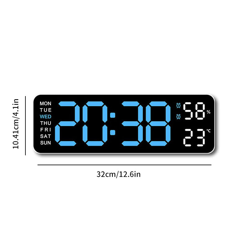 Upgraded Digital Wall Clock Large Display 9 inches