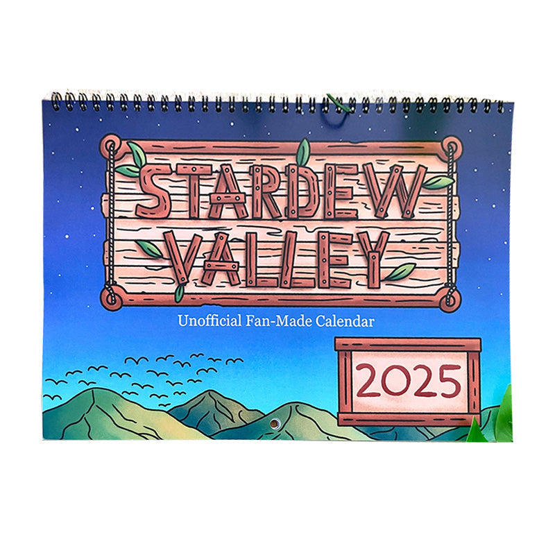 2025 Stardew Valley Fan Made Wall Calendar