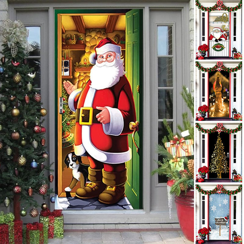 2024 Christmas Front Door Decoration