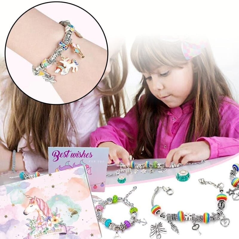 DIY Girls Charm Bracelet Making Kit