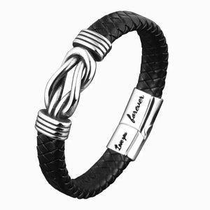 🎁Forever Linked Together Braided Leather Bracelet