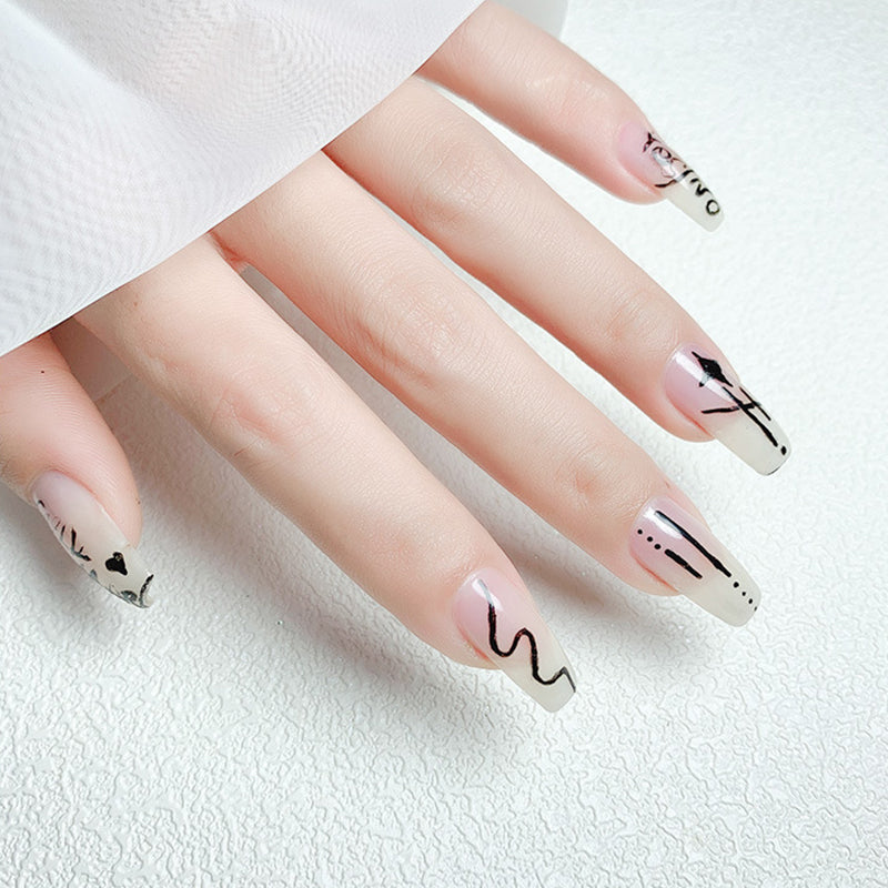 Ultra Thin Curve Manicure Felt Pen