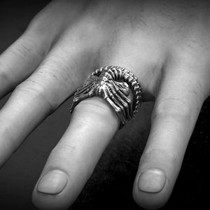 Skull Talon Ring