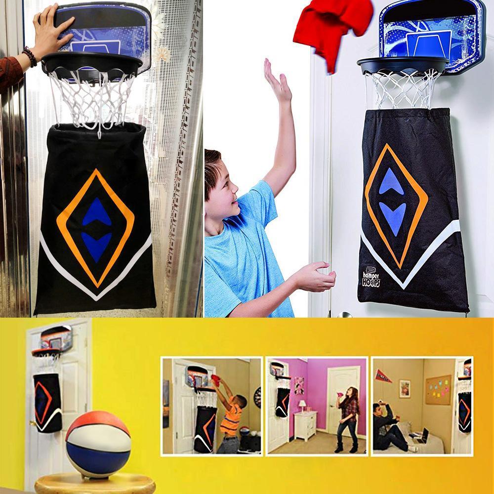 Multi-functional basketball rack