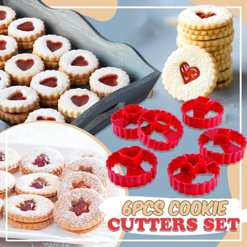 6Pcs Cookie Cutters Set