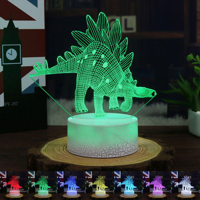 Multi-style Remote Control Color Dinosaur LED Night Light