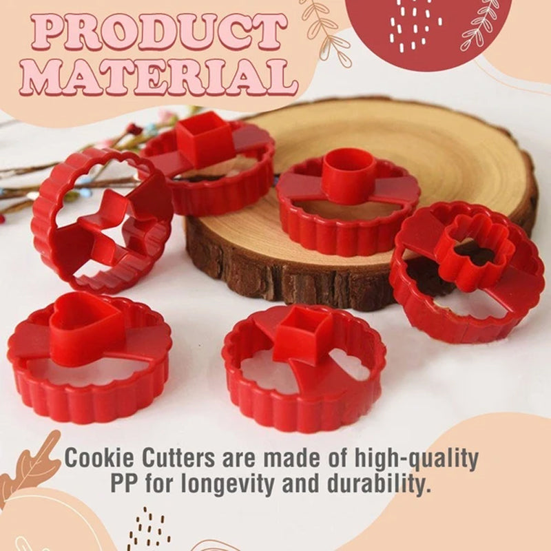 6Pcs Cookie Cutters Set