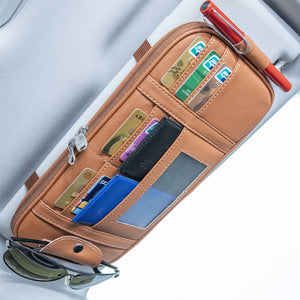 Versatile Sun Visor Storage Bag