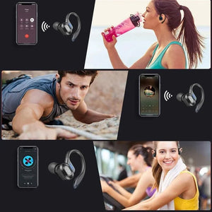 Touch Control LED Power Display Sport Headphones