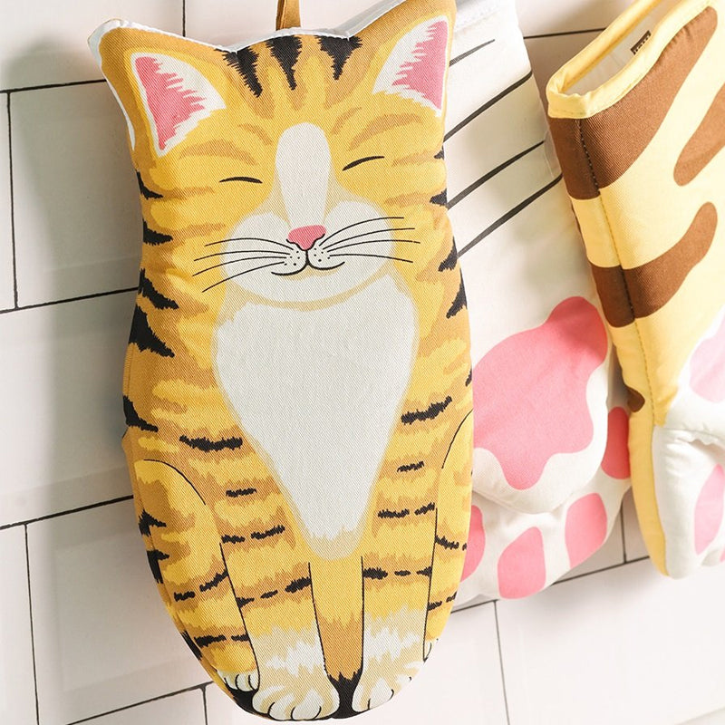 Cat Paw Oven Mitts