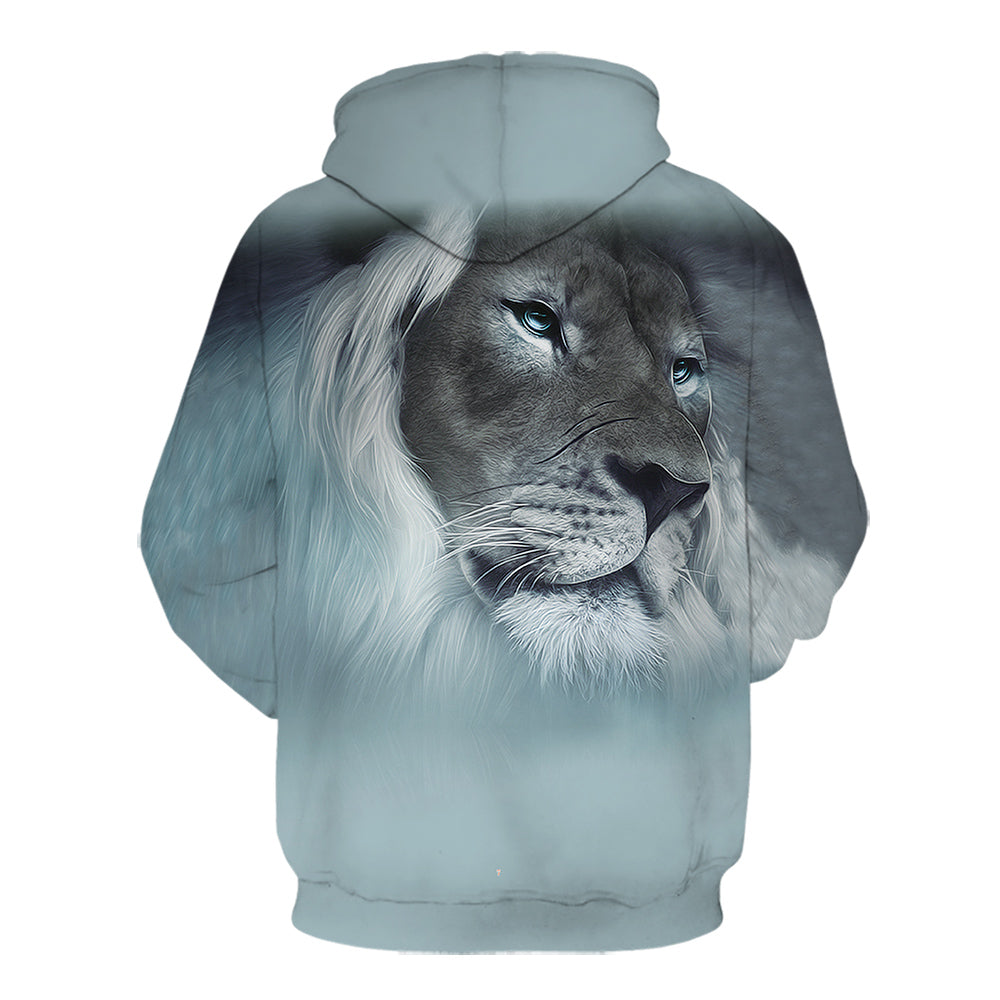 3D Lion Hoodie