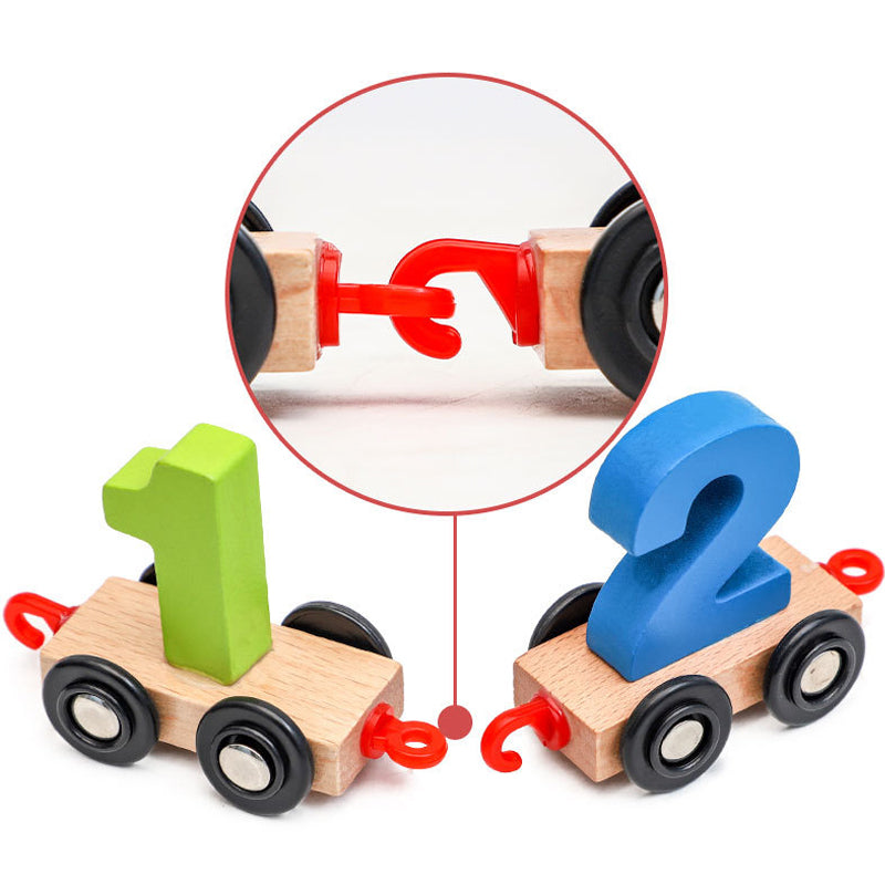 💥Hot Sale💥Wooden Digital Train Toy