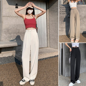 Woman's Casual Full-Length Loose Pants