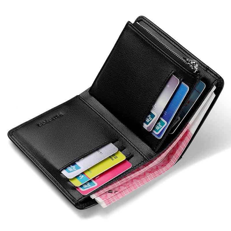 Large Capacity PU Leather Classic Wallet