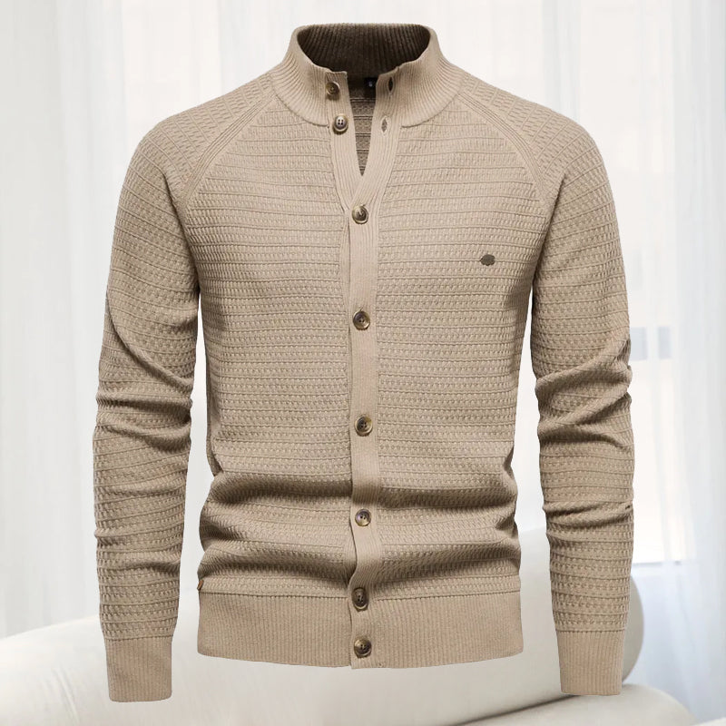 Men's Cardigan Knitted Sweater