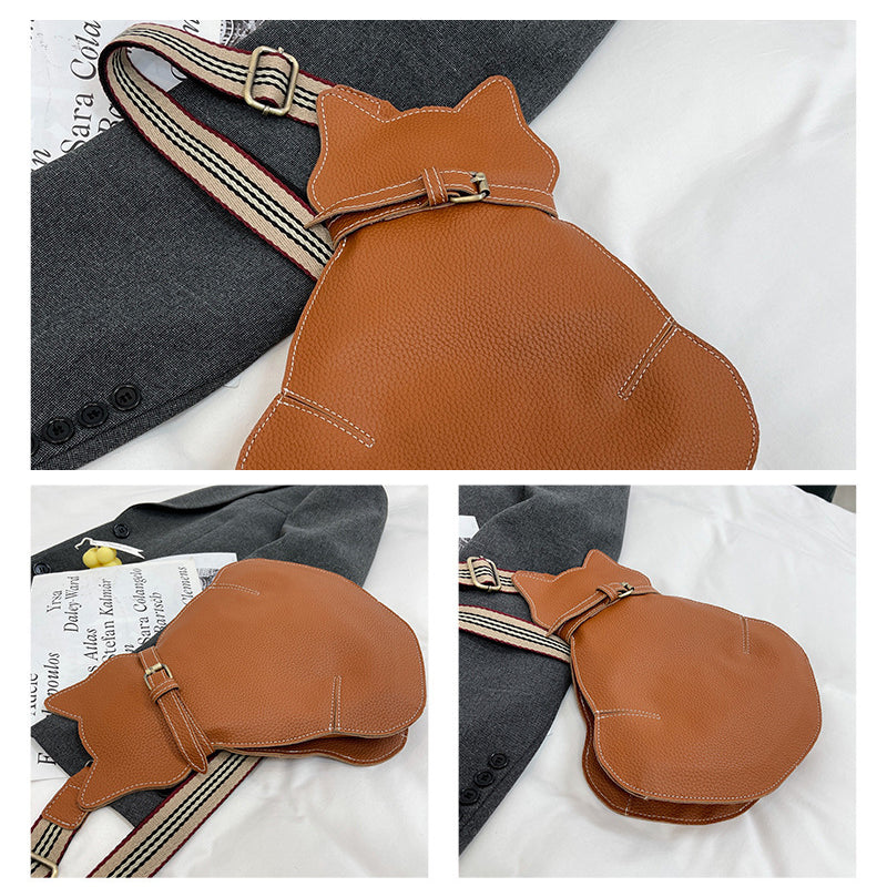 Cat Shape Crossbody Bag