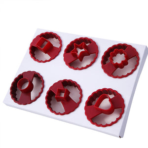 6Pcs Cookie Cutters Set