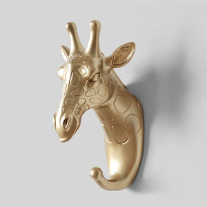 Art Animal Head Wall Hook