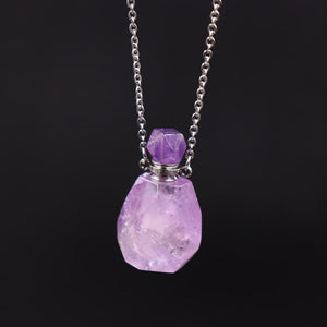 Crystal Perfume Diffuser Necklace