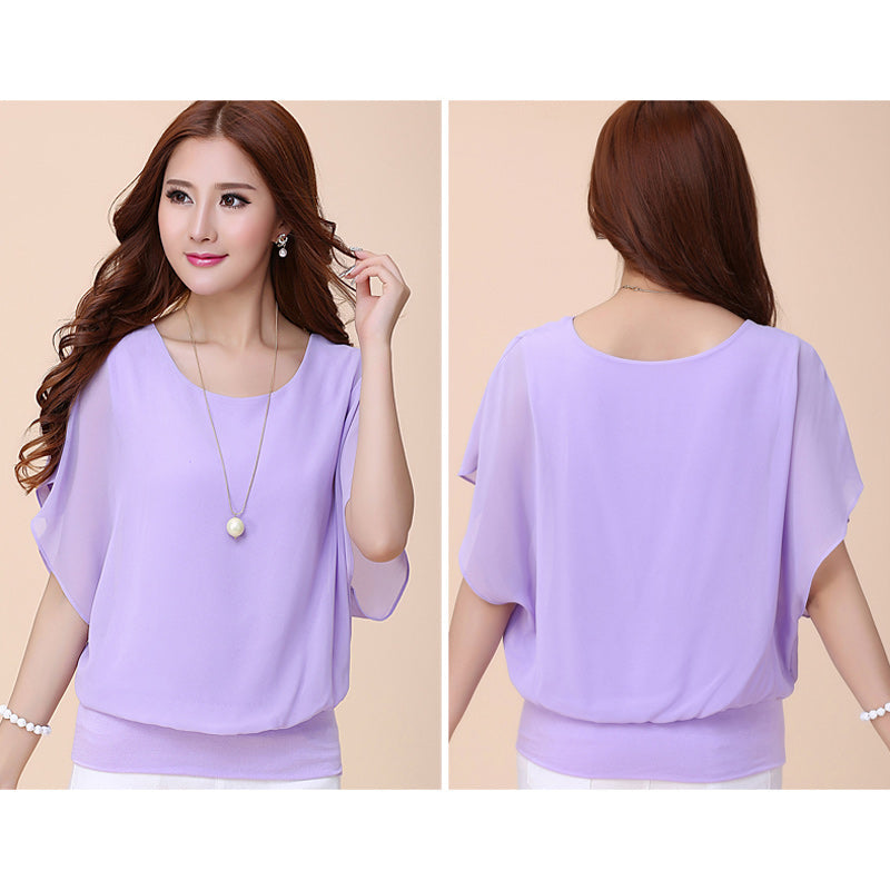 Loose Chiffon Shirt