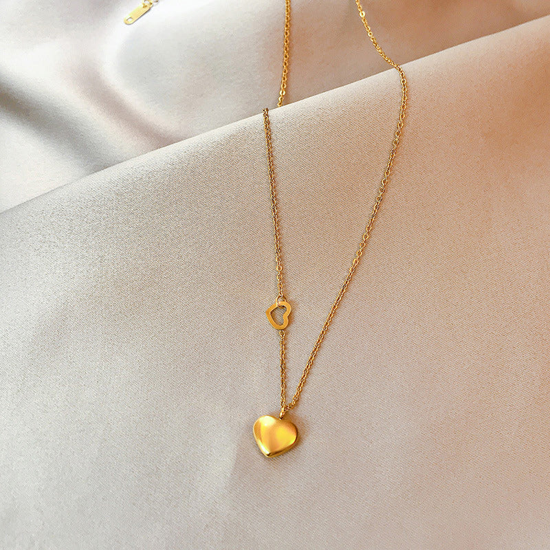 Two Hearts Necklace