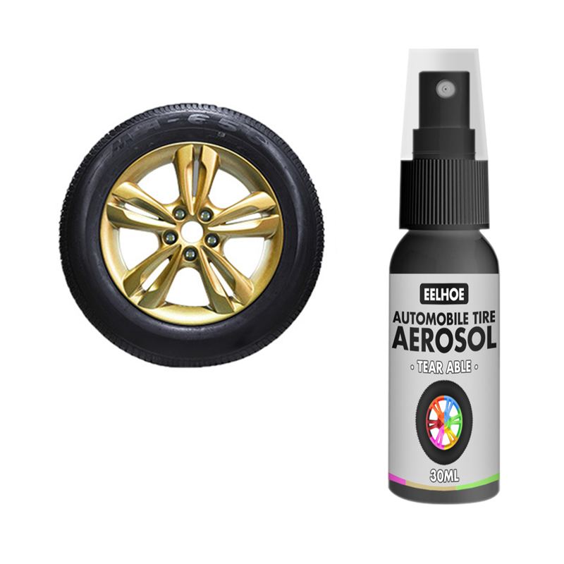 Tire Self Spray Print