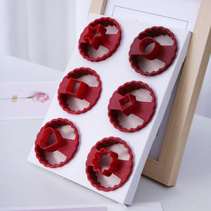 6Pcs Cookie Cutters Set