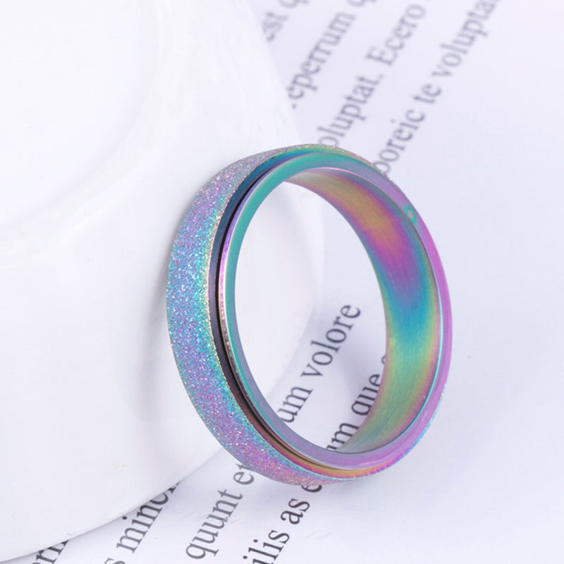 Frosted Turning Ring