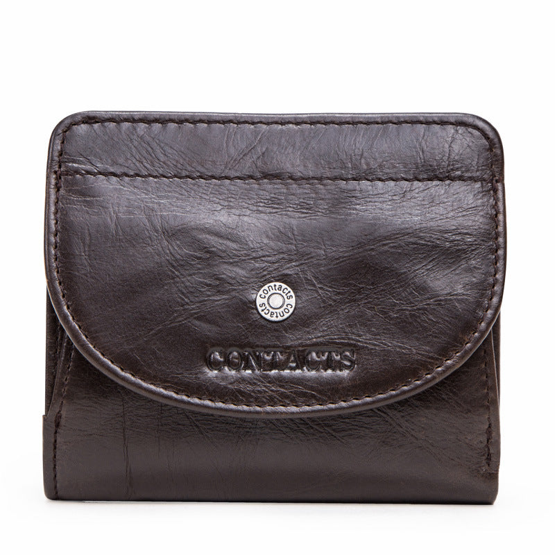 Folding Leather Wallet