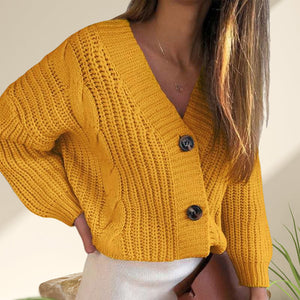 Cute Cardigan With Buttons