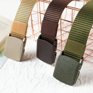 Non-Metallic Non-Magnetic Buckle Nylon Belt