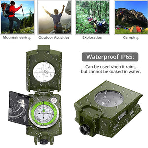 Multifunctional Military Aiming Navigation Compass