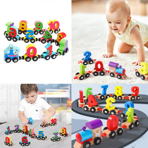 💥💥Hot Sale💥Wooden Digital Train Toy