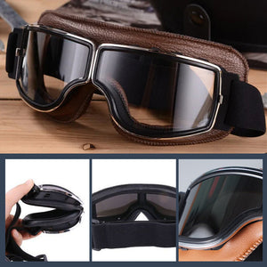 Vintage Motorcycle Goggles