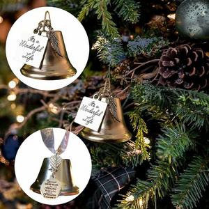 🎄Christmas ornaments angel wings bell-memorial christmas gift🎅