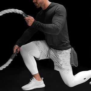 Men's Fitness Shorts with Leggings