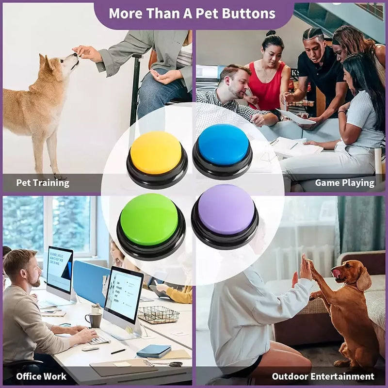 Buddybutton-interactive dog toy