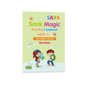 👨‍👶‍👦Magic Practice Copybook